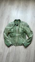 Groen leer jasje, merk Gipsy, maat L, Gipsy, Maat 42/44 (L), Ophalen of Verzenden, Gedragen