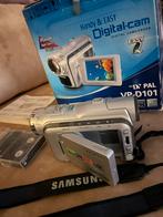 Samsung digital camcorder VP-D101/ videocamera / mini DV, Samsung, Ophalen of Verzenden, Zo goed als nieuw, 20x of meer