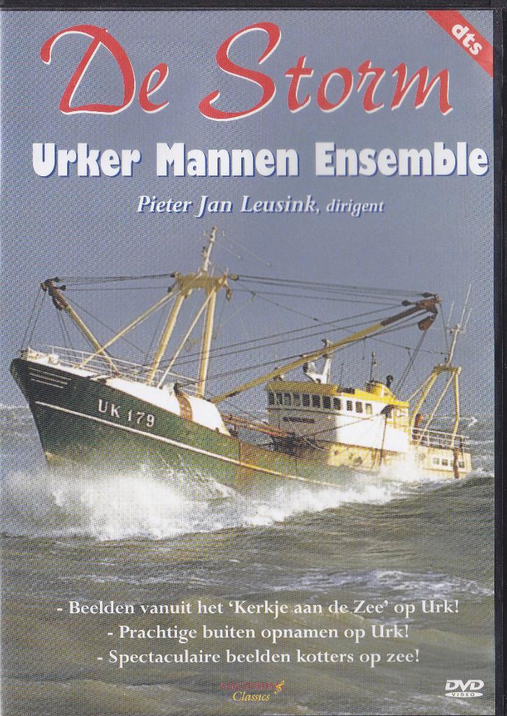 Dvd De storm Urker mannen Ensemble, Cd's en Dvd's, Dvd's | Religie en Gospel, Zo goed als nieuw, Alle leeftijden, Ophalen