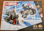 Lego Marvel 76260 Black Widow & Captain America Motorcycles, Ophalen of Verzenden, Nieuw, Complete set, Lego