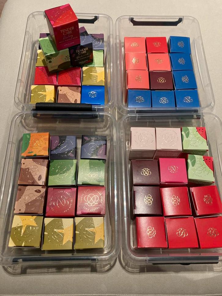 Diverse Oriflame wonderpotjes (Tender Care), Sieraden, Tassen en Uiterlijk, Uiterlijk | Cosmetica en Make-up, Zo goed als nieuw