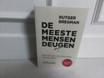 Rutger Bregman : De meeste mensen deugen, Boeken, Ophalen of Verzenden, Gelezen
