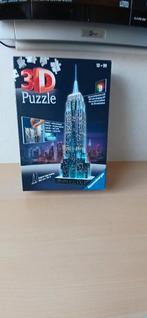 3D Puzzel Empire State Building zgan, Ophalen of Verzenden, Minder dan 500 stukjes, Zo goed als nieuw, Rubik's of 3D-puzzel