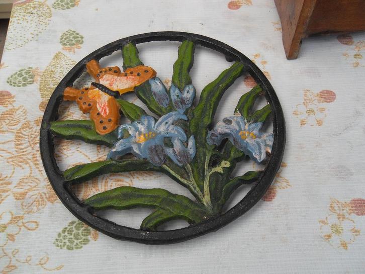 onderzetters/ pannen onderzetter/ onderzetter gietijzer, Antiek en Kunst, Antiek | Keukenbenodigdheden, Ophalen of Verzenden