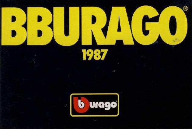 Bburago catalogus 1987, Ophalen of Verzenden, Zo goed als nieuw, Auto