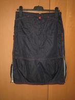 Exclusieve sportieve blauwe rok M+F GIRBAUD D36 snazzeys, Girbaud, Nieuw, Maat 36 (S), Onder de knie