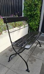 gietijzeren tuinbankje / parkbankje, Tuin en Terras, Tuinbanken, Ophalen, Gebruikt, Metaal
