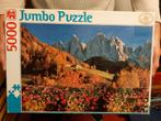 Jumbo puzzel 5000 stukjes, Hobby en Vrije tijd, Denksport en Puzzels, Ophalen of Verzenden, Meer dan 1500 stukjes, Gebruikt, Legpuzzel
