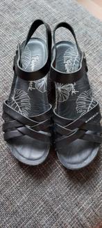 PANAMA JACK SANDALEN CHIA NATURE  ZWART MAAT 41 bijna nieuw!, Zwart, Zo goed als nieuw, Panama Jack, Sandalen of Muiltjes