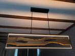 Hanglamp hout praxis, Huis en Inrichting, Lampen | Hanglampen, Ophalen, Zo goed als nieuw, Hout, Minder dan 50 cm