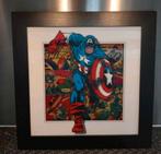 3D schilderij Marvel Captain America Avengers, Ophalen, Zo goed als nieuw