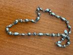 “MONET” vintage schakelketting., Verzenden, Gebruikt, Zilver, Zilver