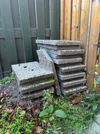 GRATIS beton grind tegels in Heemskerk, Tuin en Terras, Ophalen, Zo goed als nieuw, Beton, Terrastegels