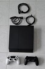 Playstation 4 met 2 controllers, Spelcomputers en Games, Spelcomputers | Sony PlayStation 4, Ophalen, Met 2 controllers, Original