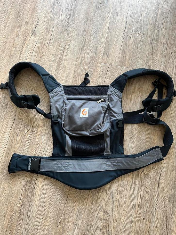 Ergobaby Performance Draagzak, Kinderen en Baby's, Babydragers en Draagdoeken, Gebruikt, Draagzak, Buik of Rug, Overige merken