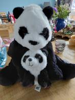 Panda knuffel met klein beertje, Verzamelen, Beren en Cherished Teddies, Ophalen of Verzenden, Zo goed als nieuw, Stoffen beer