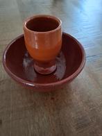 Retro/ vintage schaaltje en beker., Huis en Inrichting, Keuken | Servies, Ophalen, Aardewerk, Overige stijlen, Overige typen