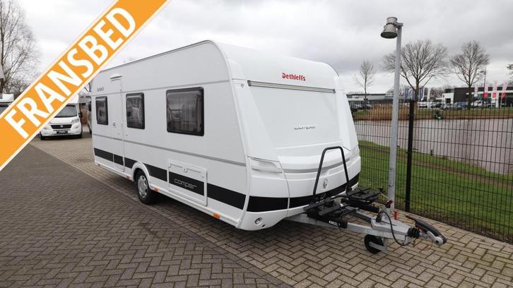 Dethleffs Camper 500 FR ATC / Thule luifel/ Voortent/ Mover, Caravans en Kamperen, Caravans, Bedrijf, tot en met 4, 1000 - 1250 kg
