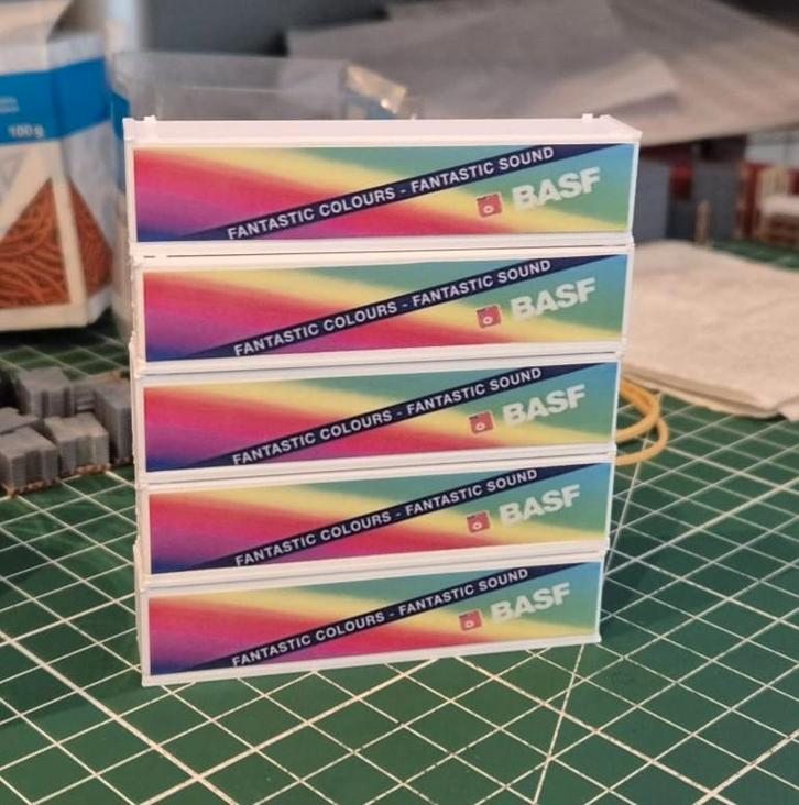 NLK 1225 40FT CONTAINERS MET FLEISCHMANN FIT 1/160, Hobby en Vrije tijd, Modeltreinen | N-Spoor, Nieuw, Wagon, Gelijkstroom of Wisselstroom