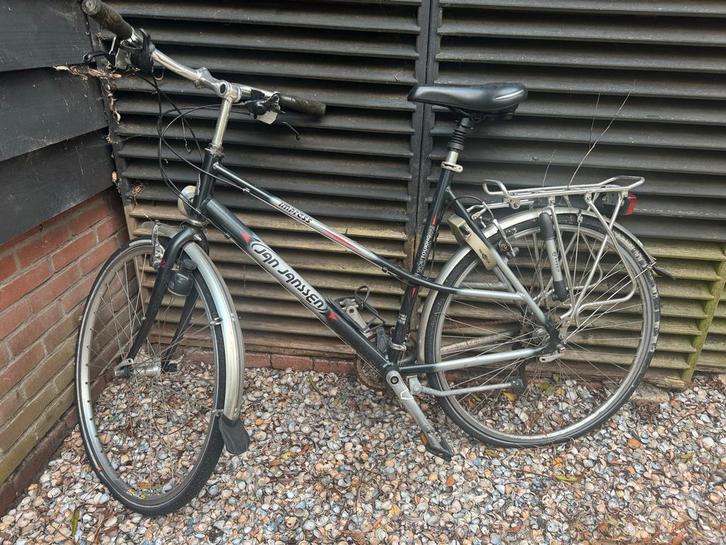 2 Fietsen: Jan Janssen & Gudereit - Opknappers, Fietsen en Brommers, Fietsen | Dames | Damesfietsen, Gebruikt, Overige merken