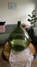 Vazen groen . Gistflessen voor wijn . Flesvazen, Minder dan 50 cm, Groen, Glas, Ophalen of Verzenden