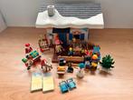 Playmobil Skihut met Kerstman, Kinderen en Baby's, Speelgoed | Playmobil, Ophalen of Verzenden, Gebruikt, Complete set