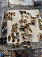 Deurbeslag messing, Doe-het-zelf en Verbouw, Hang- en Sluitwerk, Ophalen of Verzenden, Koper of Messing, Klink of Kruk