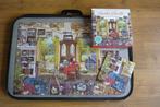 Puzzel '' DE WERELD VAN AGATHA CHRISTIE '' + poster 1000 st, Ophalen of Verzenden, 500 t/m 1500 stukjes, Zo goed als nieuw, Legpuzzel