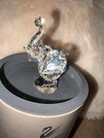 Swarovski Kristallen Olifant Kandelaar, Huis en Inrichting, Woonaccessoires | Kandelaars en Kaarsen, Ophalen, Overige materialen