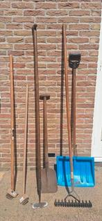 Divers tuingereedschap (schoffel verkocht), Tuin en Terras, Hand-tuingereedschap, Ophalen, Gebruikt, Overige soorten