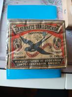 Oude lucifers, compleet doosje, Ophalen of Verzenden, Gebruikt, Verpakking