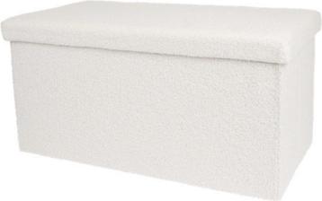 Teddy opbergpoef vouwbaar bankje beschikbaar voor biedingen