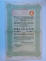 Oude Obligatie - Vereeniging 'Sinte Angela', Postzegels en Munten, Aandelen en Waardepapieren, Ophalen of Verzenden, Voor 1920