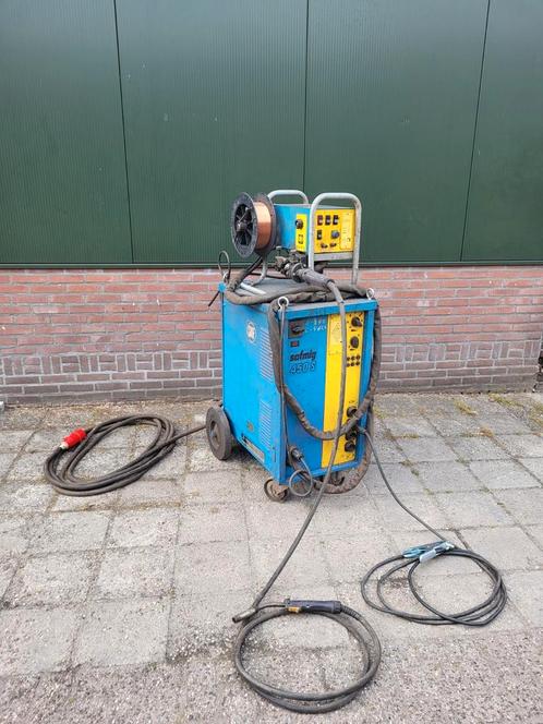 MIG MAG lasapparaat Safmig, Doe-het-zelf en Verbouw, Gereedschap | Lasapparaten, Zo goed als nieuw, Co2, Ophalen