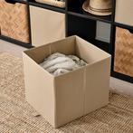 Kosingen Beige | Kallax bak, Huis en Inrichting, Woonaccessoires | Kisten, Overige materialen, Minder dan 50 cm, 50 tot 100 cm
