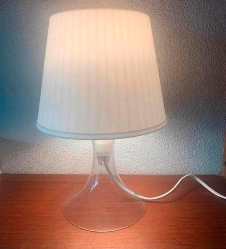 Vintage IKEA tafellamp 90s, Huis en Inrichting, Lampen | Tafellampen, Zo goed als nieuw, Minder dan 50 cm, Kunststof, Verzenden