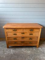 Een ladekast met messing beslag, Huis en Inrichting, Kasten | Ladekasten, Ophalen, Zo goed als nieuw, 50 tot 100 cm, Minder dan 100 cm