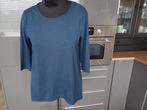 zgan.donkerblauw shirt Janina mt M(valt ruim), Maat 38/40 (M), Blauw, Ophalen of Verzenden, Zo goed als nieuw