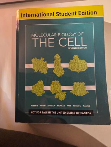 Molecular Biology of the Cell - seventh edition  beschikbaar voor biedingen
