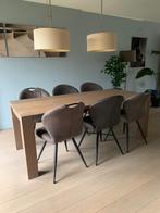 Eetkamer stoelen, Huis en Inrichting, Ophalen, Gebruikt, Landelijk, Grijs