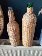 Vintage fles vaasjes, Ophalen, Overige kleuren, Minder dan 50 cm, Glas