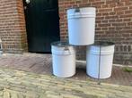 oil drum vuilnis emmer, Gebruikt, Ophalen of Verzenden, 20 tot 30 liter, Metaal