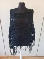 Zwarte poncho, Ophalen of Verzenden, Zwart