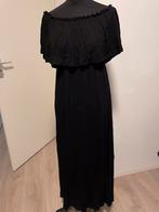 H&M Divided off shoulder lange jurk zwart maat 38, Kleding | Dames, Gedragen, Maat 38/40 (M), H&M, Ophalen of Verzenden