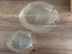 Vintage Arcoroc france glazen vissen schalen, Ophalen of Verzenden