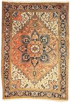 Groot perzisch tapijt Heriz 320x220 wollen vloerkleed iran, 1185VB, Info@rugsandcarpets.nl, De handelmaatschappij, Ophalen of Verzenden