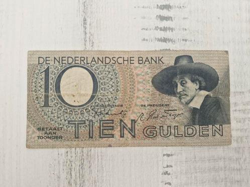 Nederland 10 gulden 1944, Postzegels en Munten, Bankbiljetten | Nederland, 10 gulden, Ophalen of Verzenden