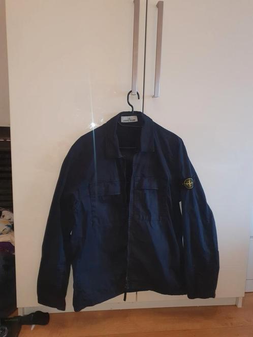 Stone Island | Overshirt Supima Cotton Twill Stretch | Maatm, Kleding | Heren, Jassen | Zomer, Zo goed als nieuw, Maat 48/50 (M)