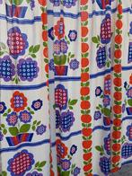 VINTAGE GORDIJNEN., Ophalen, Bruin, 100 tot 150 cm