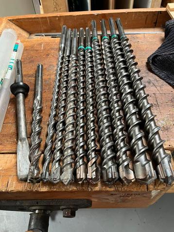 SDS MAX boren beschikbaar voor biedingen